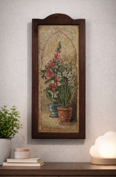 1094-3   Cuadro craquelado  57x25